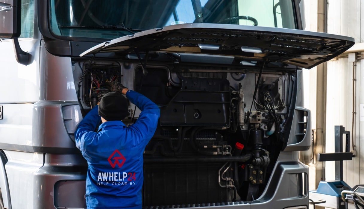 Сервис по ремонту грузовых автомобилей в Германии