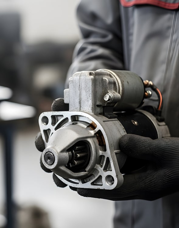 Reparatur und Austausch des Lkw-Starters in Deutschland