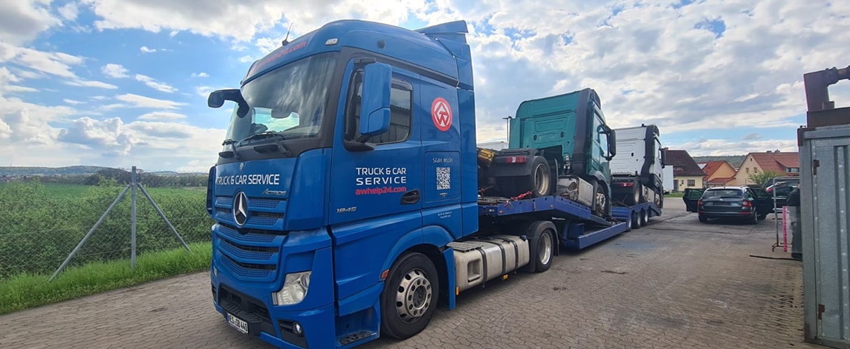 Reparatur und Austausch der Anhängernabe (Sattelauflieger) in Deutschland